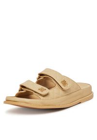 Nine West Klapki V1557-713-1 Beżowy. Kolor: beżowy. Materiał: materiał, syntetyk #4