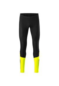GONSO - Legginsy Gonso Essential Softshell. Kolor: wielokolorowy, żółty, zielony. Materiał: softshell. Sport: kolarstwo #1