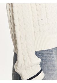 Tommy Jeans Sweter DW0DW19885 Écru Regular Fit. Materiał: bawełna