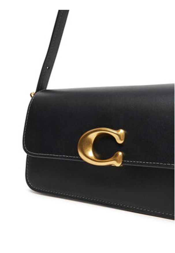 Coach Torebka Zoe CAM18 Czarny. Kolor: czarny. Materiał: skórzane