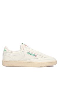 Sneakersy Reebok. Kolor: kremowy. Model: Reebok Club #1