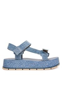 melissa - Melissa Sandały Melissa Flowing Platform Denim Ad M 36132 Niebieski. Kolor: niebieski. Materiał: denim. Obcas: na platformie #1