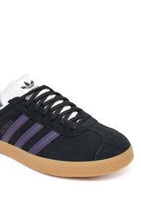 Adidas - adidas Sneakersy Gazelle JS1381 Czarny. Kolor: czarny. Materiał: skóra. Model: Adidas Gazelle