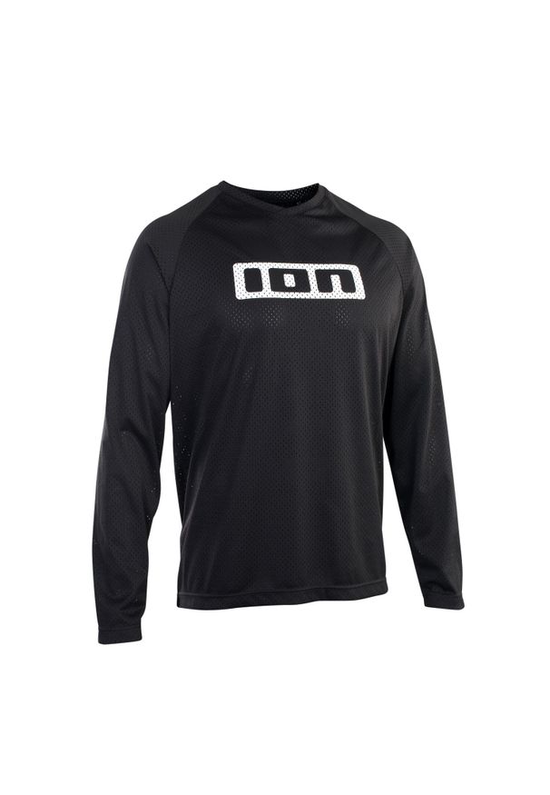 Bluza rowerowa ION Logo LS. Kolor: czarny