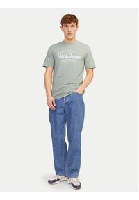 Jack & Jones - Jack&Jones T-Shirt Forest 12247972 Zielony Standard Fit. Kolor: zielony. Materiał: syntetyk #5