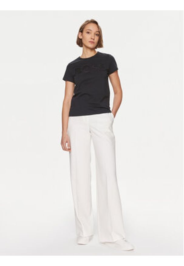 BOSS - Boss T-Shirt Eventsa 50514967 Granatowy Regular Fit. Kolor: niebieski. Materiał: bawełna