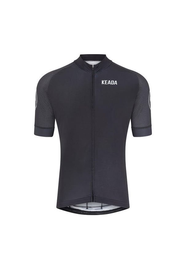 KEADA SPORTS - Damska koszulka kolarska z krótkim rękawem – Czarna. Kolor: czarny. Długość rękawa: krótki rękaw. Długość: krótkie. Sport: kolarstwo