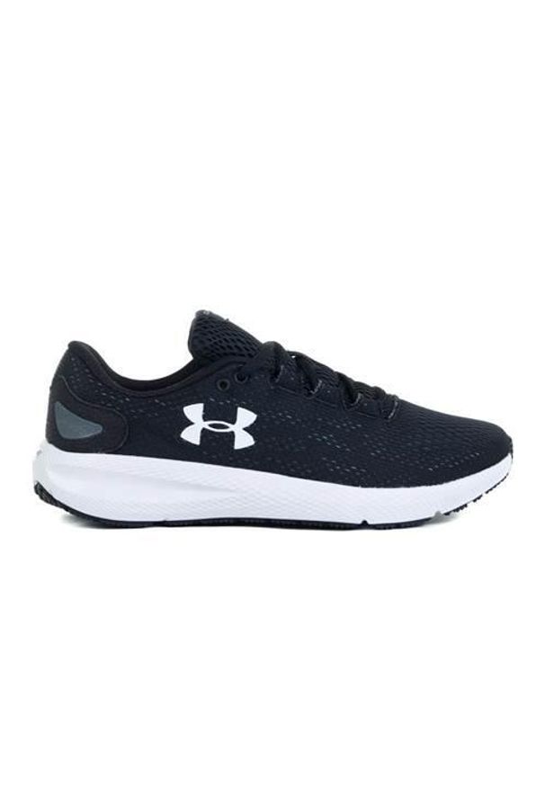 Buty do chodzenia damskie Under Armour UA W Charged Pursuit 2. Zapięcie: sznurówki. Kolor: biały, wielokolorowy, szary. Materiał: materiał, tkanina. Szerokość cholewki: normalna. Sport: turystyka piesza
