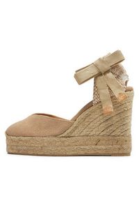 Castañer Espadryle Chiara/8Ed/002 021668 Beżowy. Kolor: beżowy. Materiał: materiał #4