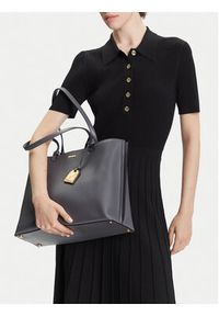 DKNY Torebka Alya R44A1I52 Szary. Kolor: szary. Materiał: skórzane #5