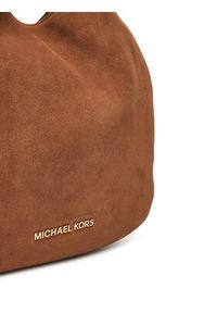MICHAEL Michael Kors Torebka Lillie 30F3G0LE3S Brązowy. Kolor: brązowy. Materiał: skórzane, zamszowe