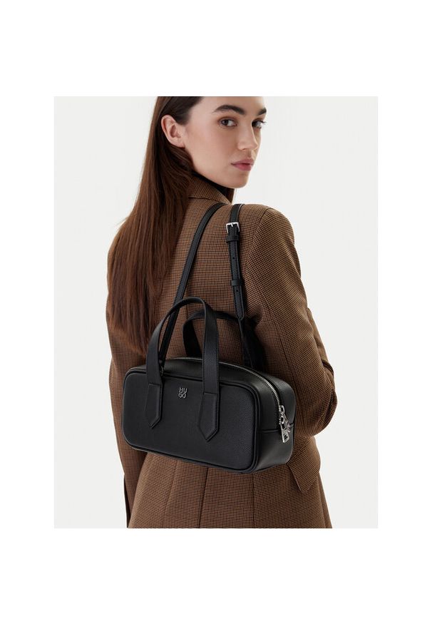 Hugo - Torebka HUGO. Kolor: czarny