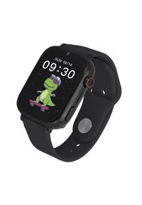 GARETT - Garett Kids N!ce Pro 4G czarny. Rodzaj zegarka: smartwatch. Kolor: czarny. Styl: młodzieżowy, retro