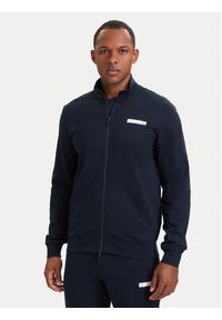 EA7 Emporio Armani Dres 7M002424 AF13512 MB149 Granatowy Slim Fit. Kolor: niebieski. Materiał: bawełna #4
