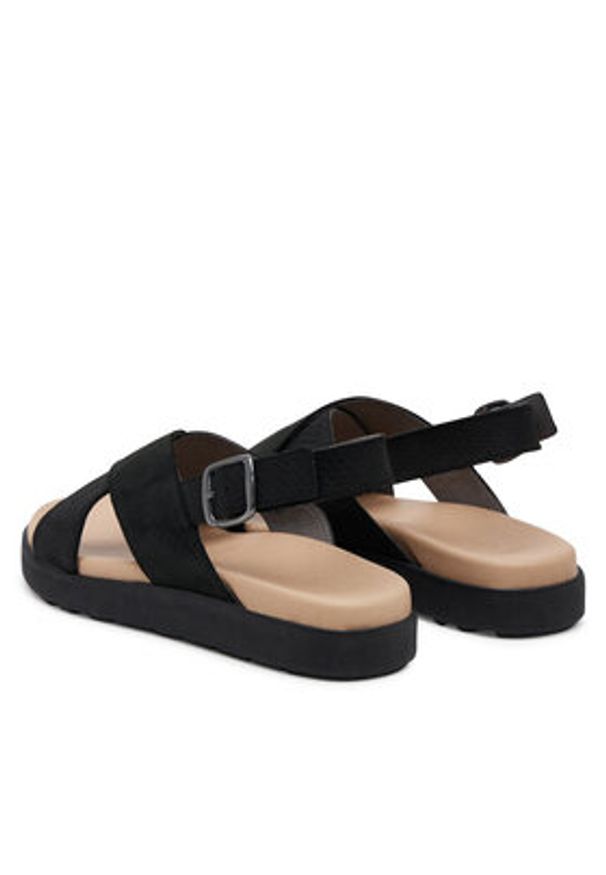 keen - Keen Sandały Elle Luxe1030522 Czarny. Kolor: czarny. Materiał: skóra, nubuk