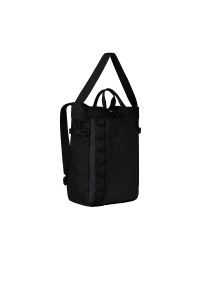 Torba The North Face Tote Base Camp 0A3KX24HF1 - czarna. Kolor: czarny. Materiał: nylon. Wzór: paski. Sport: fitness