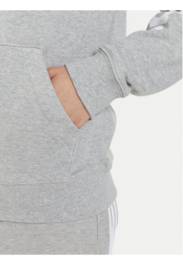 Adidas - adidas Bluza Essentials Linear IC6866 Szary Regular Fit. Kolor: szary. Materiał: bawełna