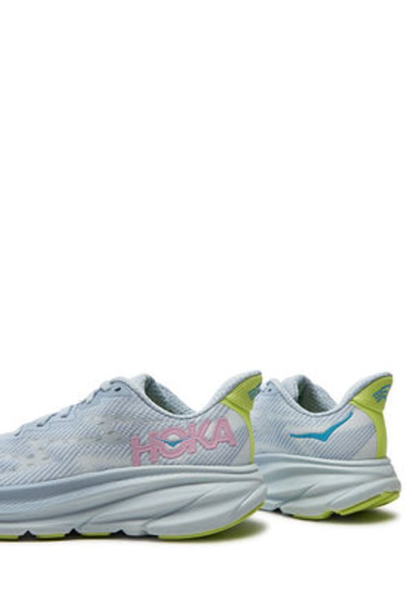 HOKA - Hoka Buty do biegania Clifton 9 1127896 Szary. Kolor: szary. Materiał: materiał