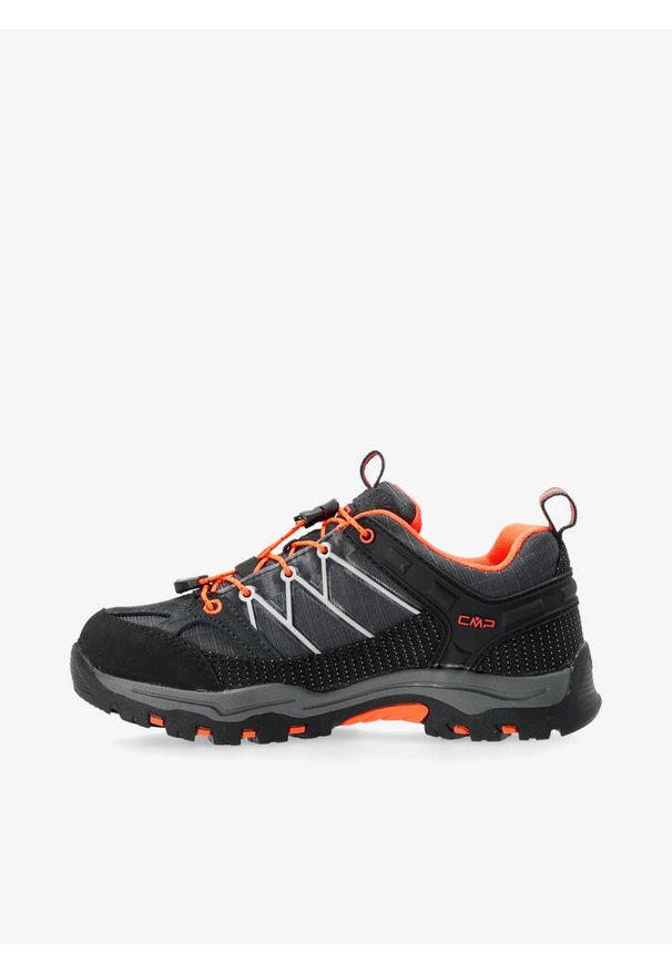 Buty turystyczne dziecięce CMP Rigel Low Trekking Shoe WP. Kolor: szary. Sport: turystyka piesza