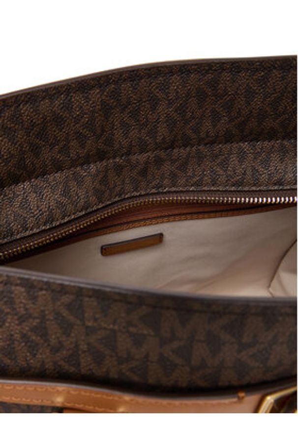 MICHAEL Michael Kors Torebka 30F5GNXS3B Brązowy. Kolor: brązowy. Materiał: skórzane