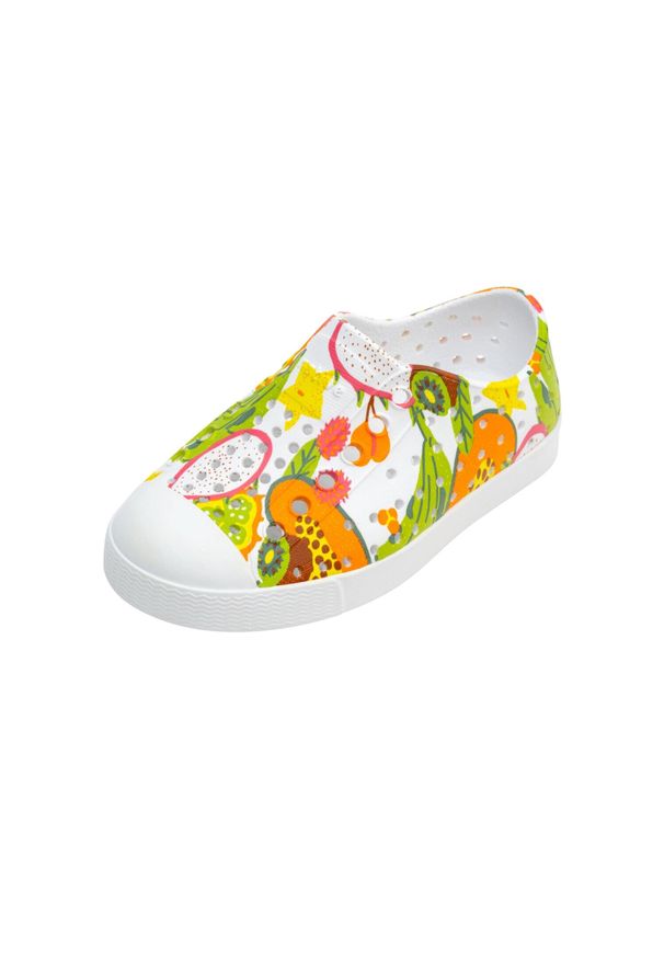 Native Shoes - Buty miejskie młodzieżowe NATIVE JEFFERSON SUGARLITE PRINT BIG KID. Okazja: na co dzień. Kolor: wielokolorowy. Wzór: nadruk