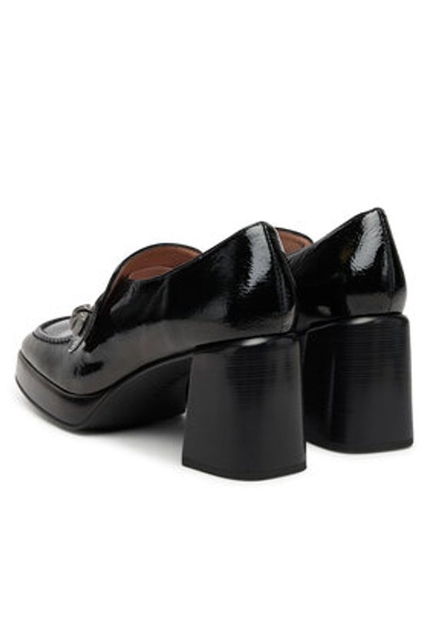 Hispanitas Półbuty HI254229 Czarny. Kolor: czarny. Materiał: skóra