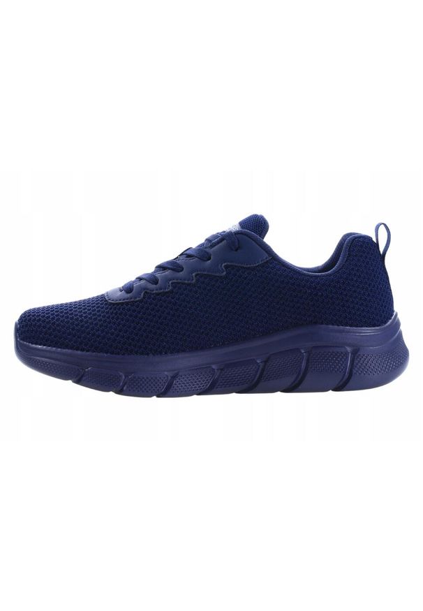 skechers - Buty na co dzień męskie SKECHERS BOBS B FLEX CHILL. Okazja: na co dzień. Kolor: niebieski