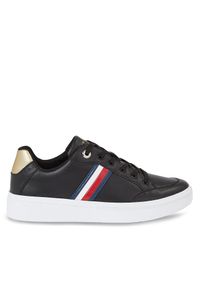 TOMMY HILFIGER - Sneakersy Tommy Hilfiger. Kolor: czarny