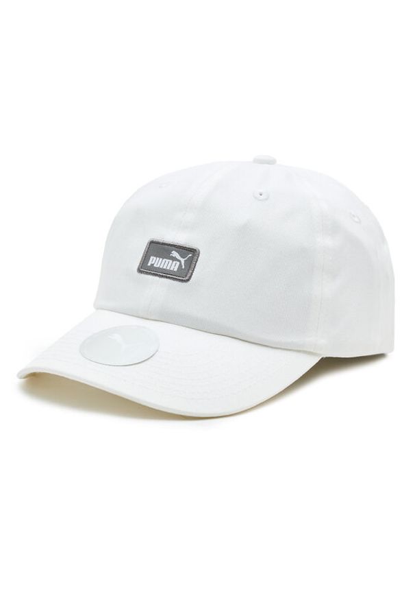 Puma Czapka z daszkiem Essentials Cap III 023669 Biały. Kolor: biały. Materiał: materiał, bawełna