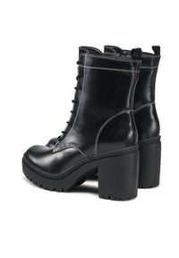 DeeZee Trzewiki LS5331-03A Czarny. Kolor: czarny. Materiał: skóra #4