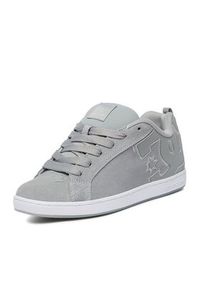 DC Shoes Sneakersy EO-COURT GRAFFIK SD DC02222025 Szary. Kolor: szary. Materiał: skóra, zamsz #8