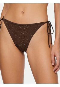 Guess Dół od bikini E6GO21 MC040 Brązowy. Kolor: brązowy. Materiał: syntetyk #2