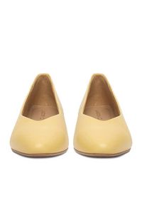 Lasocki Baleriny CEO-RST-KAJA-66 Żółty. Kolor: żółty. Materiał: skóra #8