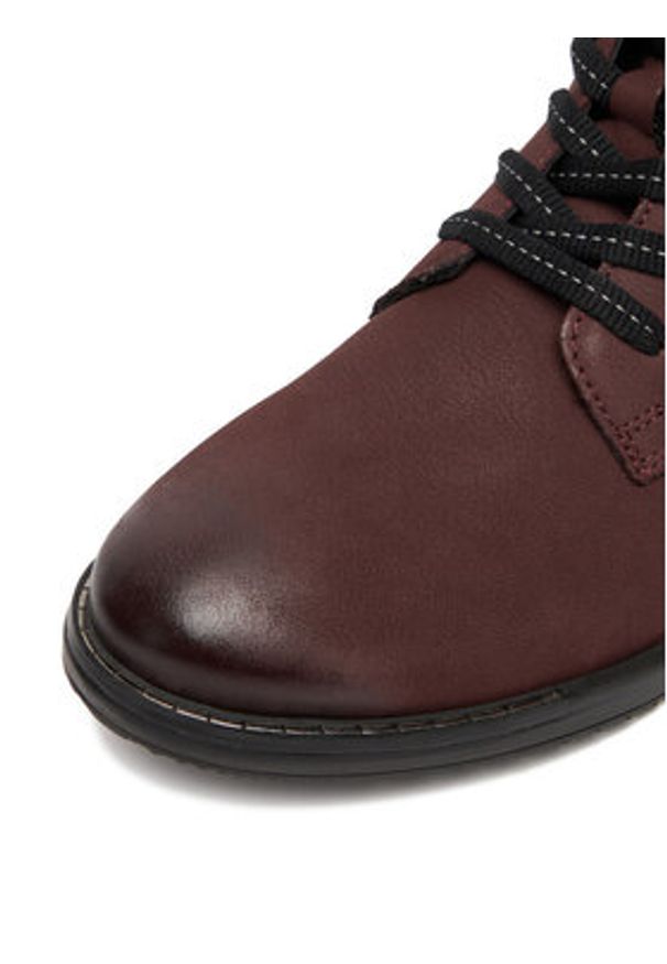 Lasocki Trzewiki CEO-WI23-DALIA3-26 Bordowy. Kolor: czerwony. Materiał: skóra, nubuk