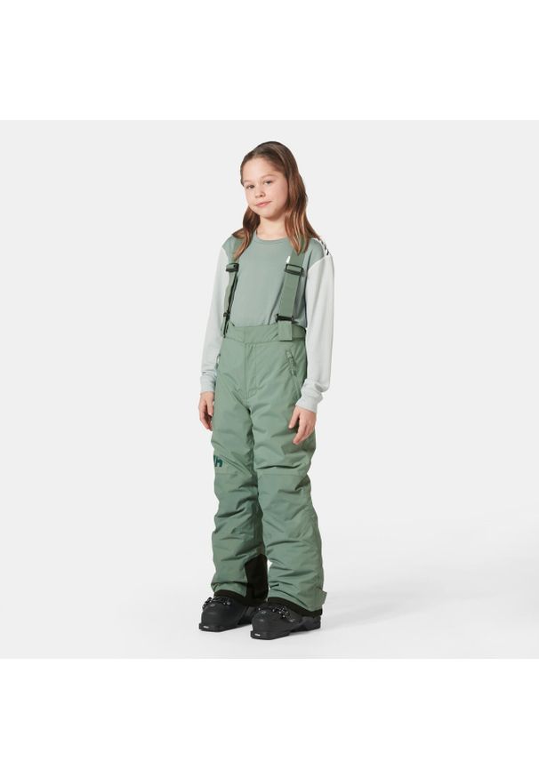 Dziecięce spodnie narciarskie Helly Hansen No Limits 2.0. Kolor: zielony. Sezon: zima. Sport: narciarstwo
