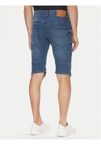 INDICODE Szorty jeansowe Kem 70-172 Niebieski Slim Fit. Kolor: niebieski. Materiał: bawełna #5
