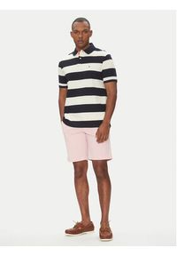 TOMMY HILFIGER - Tommy Hilfiger Szorty materiałowe Brooklyn MW0MW23563 Różowy Regular Fit. Kolor: różowy. Materiał: bawełna