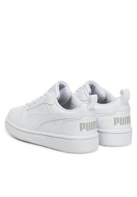 Puma Sneakersy Rebound V6 Lo Jr 393833 03 Biały. Kolor: biały. Materiał: skóra #4