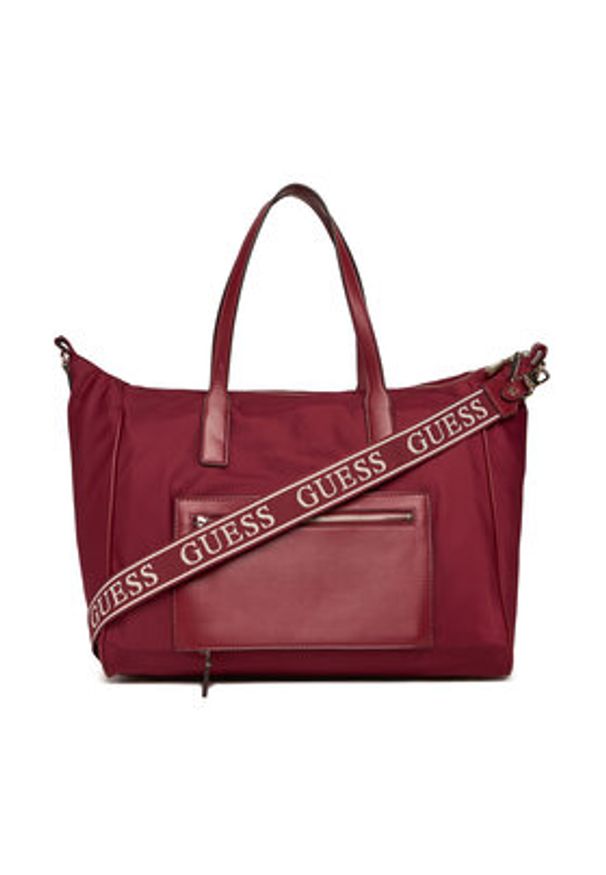 Guess Torebka Follie Travel TWNN96 76017 Czerwony. Kolor: czerwony