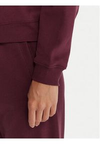DKNY Sport Bluza DP5T1462 Bordowy Regular Fit. Kolor: czerwony. Materiał: bawełna. Styl: sportowy #4