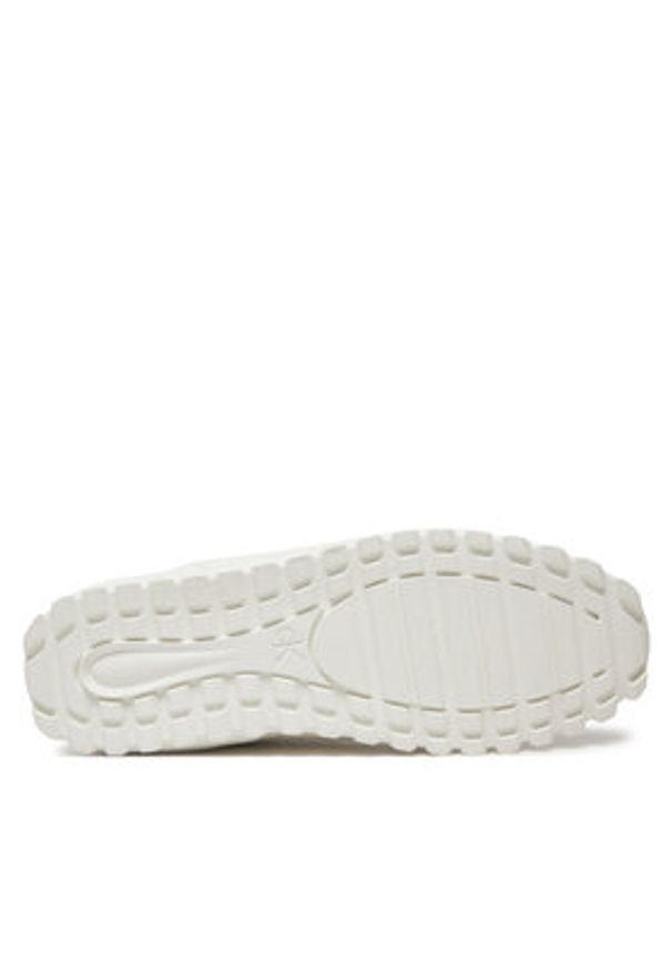 Calvin Klein Jeans Sneakersy YM0YM01191 Biały. Kolor: biały. Materiał: skóra