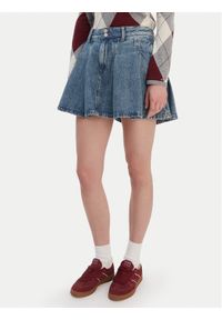 Tommy Jeans Spódnica jeansowa DW0DW21992 Niebieski Regular Fit. Kolor: niebieski. Materiał: bawełna #1