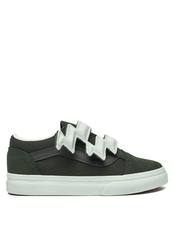 Sneakersy Vans. Kolor: brązowy. Model: Vans Old Skool