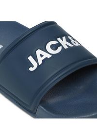 Jack & Jones - Jack&Jones Klapki Jfwlarry 12184277 Granatowy. Kolor: niebieski