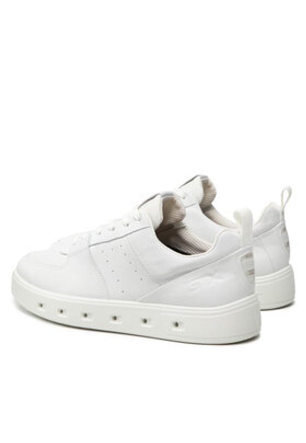 ecco - ECCO Sneakersy Street 720 M GORE-TEX 52081401007 Biały. Kolor: biały. Materiał: skóra. Technologia: Gore-Tex