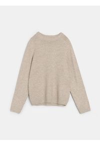 Sinsay - Sweter basic - beżowy. Kolor: beżowy