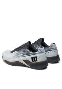 Wilson Buty Rush Pro 4.0 Shift Clay WRS333390 Szary. Kolor: szary. Materiał: materiał #2