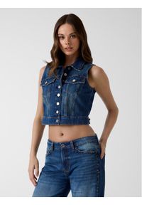 Guess Top 183438 Niebieski Classic Fit. Kolor: niebieski #1