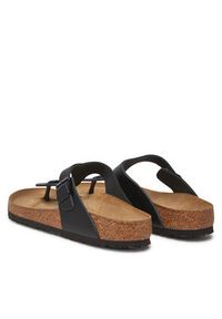Birkenstock Japonki Gizeh 1029231 Czarny. Kolor: czarny. Materiał: skóra #5