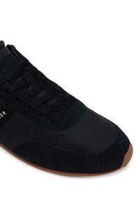 TOMMY HILFIGER - Tommy Hilfiger Sneakersy Th Lo Run Icon Summer Mix FM0FM05905 Czarny. Kolor: czarny. Materiał: materiał. Sport: bieganie #5